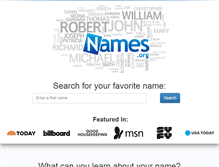 Tablet Screenshot of names.org