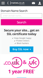 Mobile Screenshot of names.co.uk